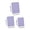 Purple, variant on Bwiyojiz Home, Garden & Tools Gadgets Kitchen Dining Count 3pcs Rectangular Tray Large Medium and Small Sets of Three Household Plates to Put Tea Cups Dinner Snacks, Gifts for Her, Purple