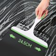 thumbnail image 5 of Holloyiver Squeegee for Shower Glass Door, Shower Squeegee for Glass Doors - All-Purpose Squeegee with Hook for Shower Doors, Windows, Mirrors, Tiles and Car Glass, 9.6 Inches, 5 of 9
