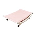 thumbnail image 3 of Cama elevada para interior y exterior, elegante cama elevada para gatos, tumbona elevada para mascotas Rosa, 3 of 7
