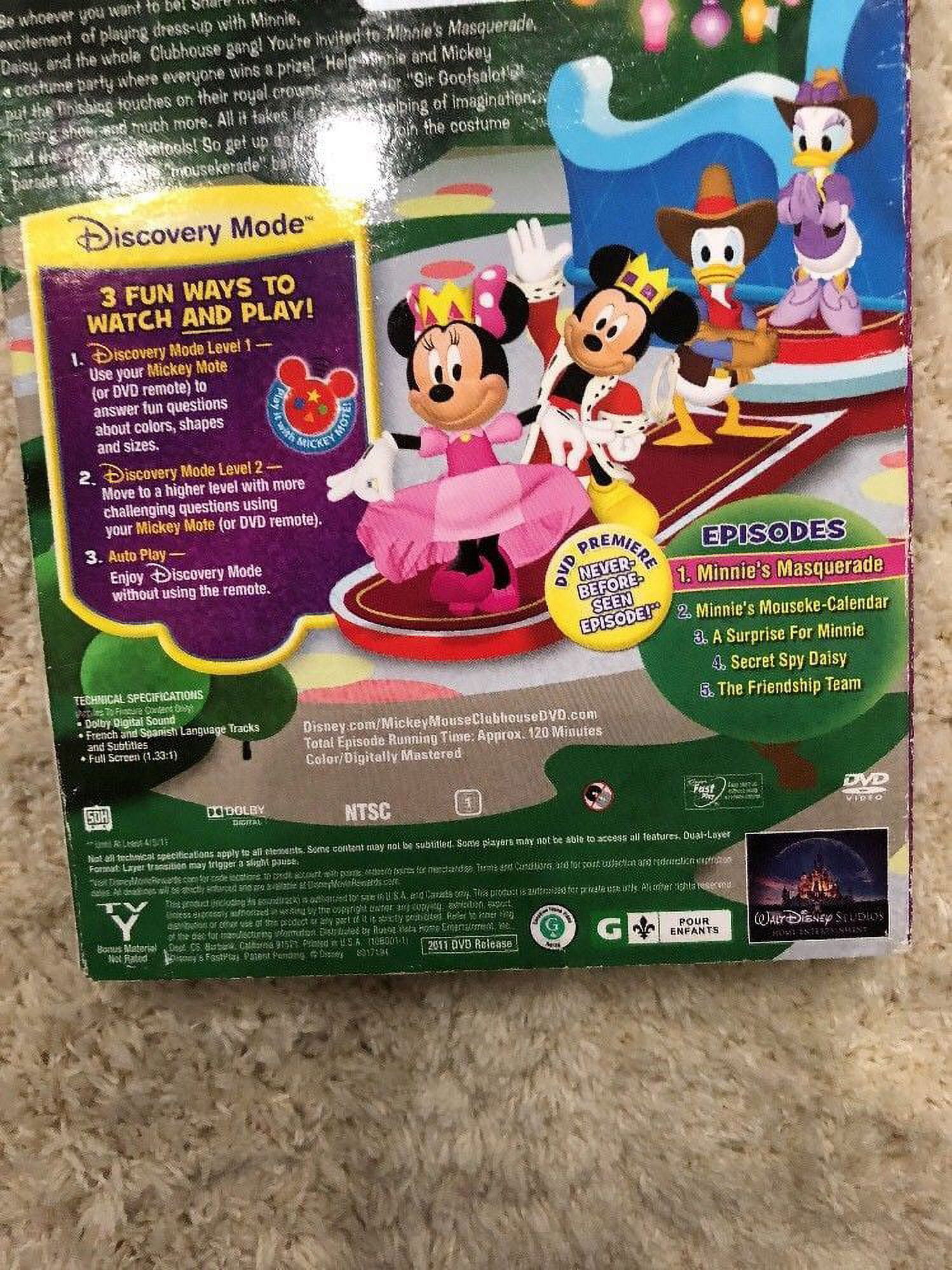 Disney Mickey Mouse Clubhouse DVDs lot of 3 Disney Junior, Minnie Mouse