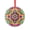 Pattern-2, variant on Crystal Glass Christmas Ornament Colorful Pattern Traditional Mexican Patterns Crystal Ornament 2025 Boho Stripe Unique Home Decor