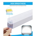 thumbnail image 3 of Luces LED de garaje Pomelotree Hexagon 26520LM 6500K, 5 rejillas, 3 of 9