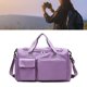 thumbnail image 4 of Bolso bandolera ligero, portátil y multifuncional para gimnasio y viajes. Perfecto en color violeta claro. Bolso de fitness de gran capacidad., 4 of 8