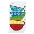 thumbnail image 1 of T-Fal Textiles 62448 2-Pack Stack Print Dual Sided Woven Weave Cotton Kitchen Dish Towel, 2 Count, 1 of 1