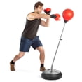 thumbnail image 1 of Saco de boxeo con Stand Tech Tools, saco de boxeo para adolescentes y adultos, 1 of 8