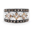 thumbnail image 4 of 0.52 Carat Genuine Champagne Diamond .925 Sterling Silver Ring QJ Model, 4 of 4