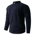 thumbnail image 1 of pstuiky mangas largas para hombre, Suéter de punto cálido de color sólido de moda informal para hombre, manga larga, top redondo top de hombre xxl, 1 of 6