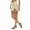 Beige, variant on VUPSGEZ Women's Pu Skirt New Zipper Hip Skirt Asymmetrical Slit Leather Skirt Skirt (Brown,XXL)