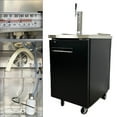 thumbnail image 4 of 23 in. Commercial Kegerator Beer Dispenser 1 Tap Black, 1/2 Barrel NSF ETL, 4 of 14