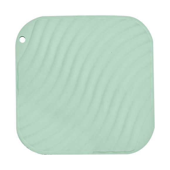 TIELUTT Square Silicone Placemats for Home Dining Tables with A High End Feel. the Silicone under Plates Mats Dining Table Mat Set for 8 round Table Mat Large Outdoor Place Mates Dining Room Table Se