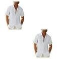 thumbnail image 2 of Camisa de poliéster para hombre Sonducket 2Conjunto Blanco METRO, 2 of 6