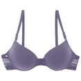 thumbnail image 1 of Bmisegm Women's Comfortable Transparent Shoulder Strap Cordless Bra Backless Design with Versatile Convertible Features for All-Day Purple 38, 1 of 3