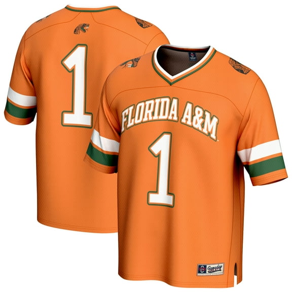 Youth GameDay Greats #1 Orange Florida A&M Rattlers Collegiate Football Fashion Jersey