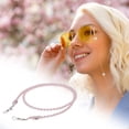 thumbnail image 5 of Unique Bargains 1 Pc Eyeglass Chain Glasses Chain Imitation Pearl Pattern 75cm L Pink, 5 of 5