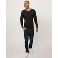thumbnail image 5 of Real Essentials 3 Pack: Men's Cotton Performance Long Sleeve Crew Neck Pocket T-Shirt Athletic Top (Available in Big & Tall), 5 of 7