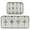 Ornate Crosses, variant on 2-Piece Ultra Soft Absorbent Floor Mats With Anti-Skid Backing For Kitchen Bathroom Laundry Room Ornate Crosses