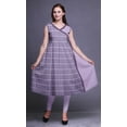 thumbnail image 2 of Bimba Kurtas pour Femmes Imprimé Sans Manches Tunique d'Été, 2 of 6