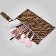 thumbnail image 2 of 2 Pack Wet Dry Bags,Rich Brown Tiger Stripes Waterproof Reusable Dual Zipper Bags for Swimwear, Gym Clothes, Toiletries, Baby Diapers, 2 of 8