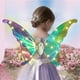 thumbnail image 2 of Disfraz Hada Alas De Mariposa Brillante Eléctrica Movimiento Arcoiris Unitalla, 2 of 8