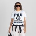 thumbnail image 4 of Women's Gameday Couture White Penn State Nittany Lions All-Time Classic Oversized Flowy T-Shirt, 4 of 5