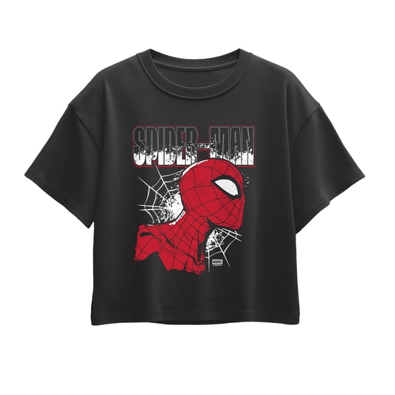 Spider-Man - Portrait Short Sleeve Boxy Graphic T-Shirt