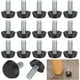thumbnail image 1 of Tornillos niveladores para patas de silla ajustables, M6 x 21 x 25 mm, 22 piezas, 1 of 5
