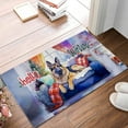 thumbnail image 2 of Watercolor Hello Winter German Shepherd Chill Christmas Welcome Doormat Alsatian Dog Lover Gifts Indoor Outdoor Welcome Mat - 00016, 2 of 5
