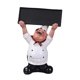 thumbnail image 1 of Estatua De Chef Resina Chef Italiano Decoración De Cocina Con Cartel De Bienvenida Decoración Cartel De Bienvenida Del Chef Adecuado Para Bares Domésticos Restaurantes Cafeterías, 1 of 2