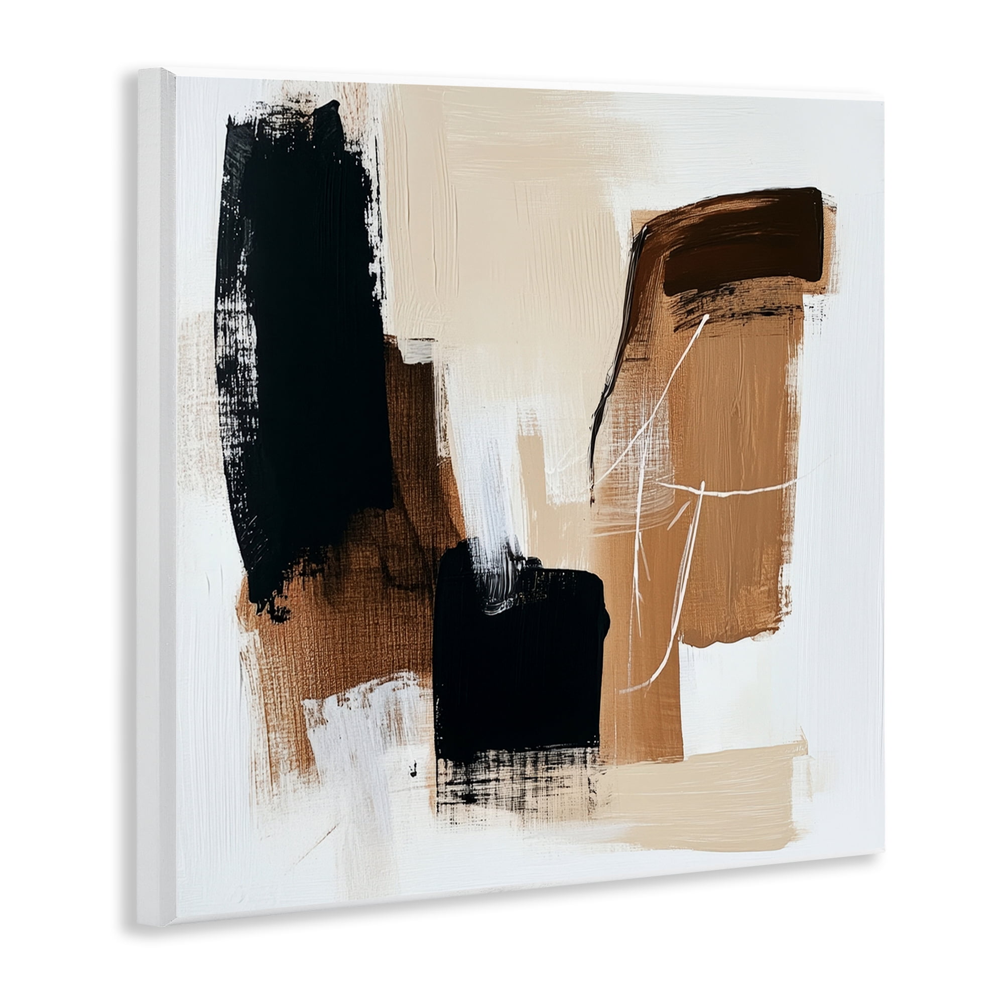 Stupell Industries Earthy Hues Neutral Balance Wall Plaque Art, design by Petal Prints Design