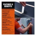 thumbnail image 5 of Max Strength Mounting Tape, Permanent, Holds Up to 45 lb (3 lbs per 4 in), 1 x 60, Black | Bundle of 5, 5 of 8