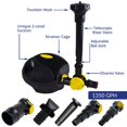 thumbnail image 2 of Hagen PT8208 Laguna PowerJet 1350 Fountain & Waterfall Pump Kit, 2 of 13