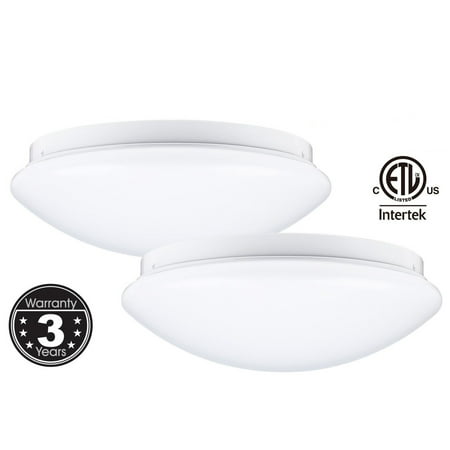 Leonlite 2 Pack 12 Inch Led Flush Mount Ceiling Light 16w Dimmable Leonlite 2 Pack 12 Inch Led Flush Mount Ceiling Light 16w Dimmable Fixture