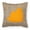 Multi, variant on Maltese Burlap and Brown Indoor & Outdoor Decorative Fabric Pillow - 18 x 18 in.