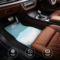 thumbnail image 6 of Fuzoiu Bathtub with Soap Bubbles Print Carpet Floor Mats for Car,Car Foot Mat Set,Universal Fit 4 Piece Mat Pad Set,Fits Most Cars Trucks Vans Sedans SUV Auto Carpet Mat Se, 6 of 7