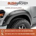 thumbnail image 4 of Bushwacker 58137 08 Forge Style Fender Flares Fits 19 22 2500 3500 Fits select: 2019-2022 RAM 2500, 2019-2022 RAM 3500, 4 of 6