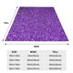 thumbnail image 3 of Balery Glitter Purple Manta de Felpa Suave y Acogedora – Cobija de Franela Aterciopelada para Cama, Lavable y Cálida para Sofá, Mascotas, Transpirable-50"x40", 3 of 7