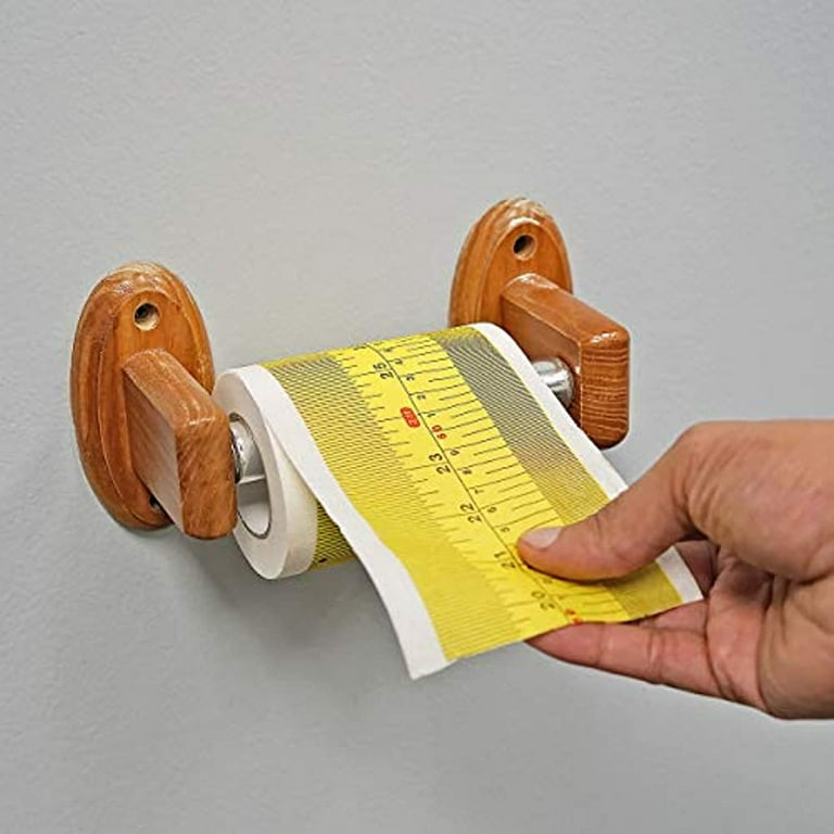 Measuring Tape Toilet Paper