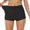 On Sale-Black-9, variant on Women's Swim Shorts High Waisted Bathing Suit Bottoms Swimsuit Tankini Boy Shorts With Liner Black XS