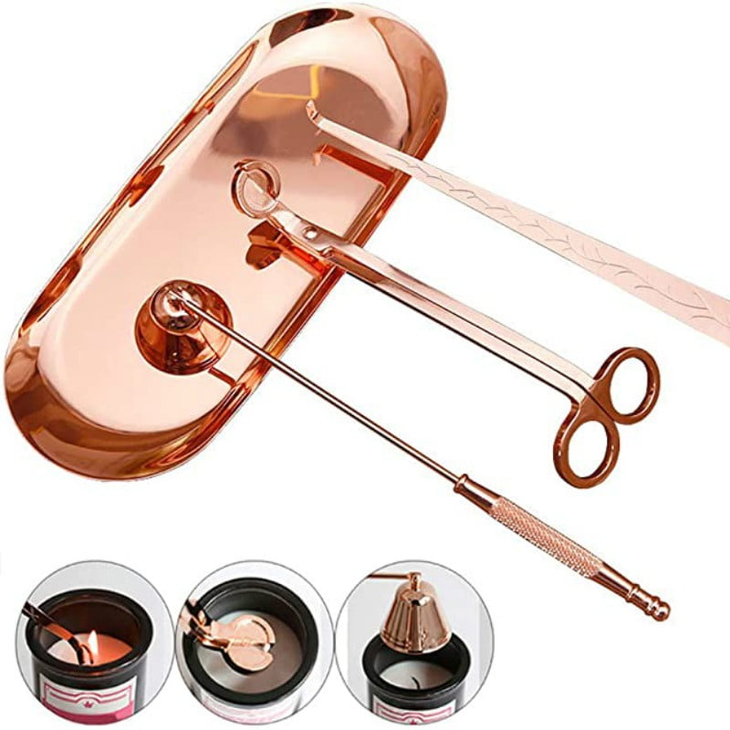 Bell Shaped Candle Snuffer Stainless Steel Candles Wick Trimmer Oil