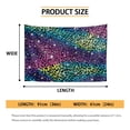 thumbnail image 6 of SEANATIVE Rainbow Leopard Print Tapestry for Bedroom Small Tapestry Wall Tapestry for Living Room Tapestry Decoration Wall Tapestry for Home & Kitchen Bedroom Dining Room, 6 of 6