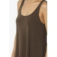 thumbnail image 5 of Women's Tank Tops Scoop Neck Loose Fit Summer Casual Round Hem Sleeveless Tee, 5 of 7