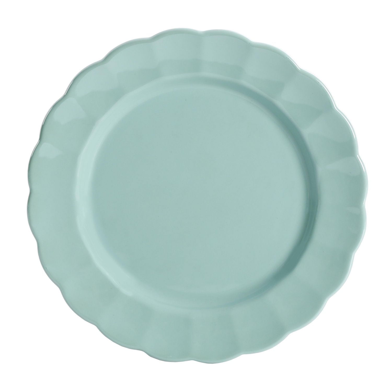 The Pioneer Woman Luster 12-Piece Dinnerware Set, Teal