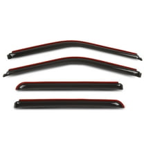 Window Vent Visor In-Channel Rain Guards Fit For Ford F150 Supercrew 2015-2025/Ford F150 Raptor SuperCrew 2017-2025