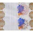 thumbnail image 4 of oneOone Cotton Flex Light Brown Fabric Geometric & Mandala Watercolor Sewing Fabric By The Yard Printed Diy Clothing Sewing Supplies 40 Inch Wide, 4 of 4