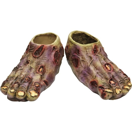 Undead Zombie Latex Feet Adult Halloween Accessory