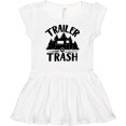 thumbnail image 3 of Inktastic Trailer Trash- Camping Humor Girls Baby Dress, 3 of 5