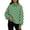 GreenA&17#0902P, variant on Fabrcox Womens Mock Neck Sweatshirt Polka Dot Long Sleeve Oversized Sweatshirt Women Turtleneck Cozy Loose Winter Fall Outfits Lounge Basic Women's Pullover Black L