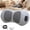 Grey, variant on Triple Fusion Back Massager,Spinal Decompression Machine,3-in-1 Electric Lumbar Support Pillow with Heating,Vibration & Stretching