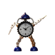 thumbnail image 1 of Reloj despertador Creative con mecanismo silencioso de metal con forma de robot, 1 of 2