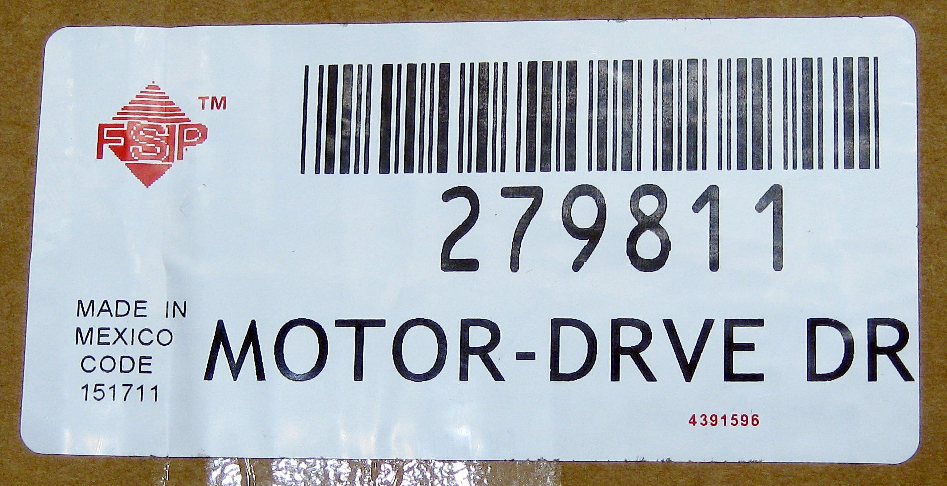 whirlpool 279811 motor drive - dryer